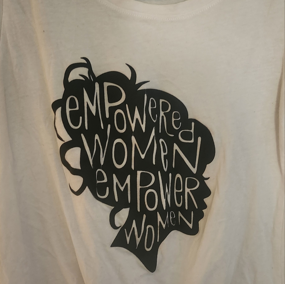 White XL LOB Womans Empowerment Shirt
